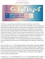 Blog post about personal experiences with dysport.